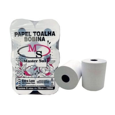 toalha de rolo branco
